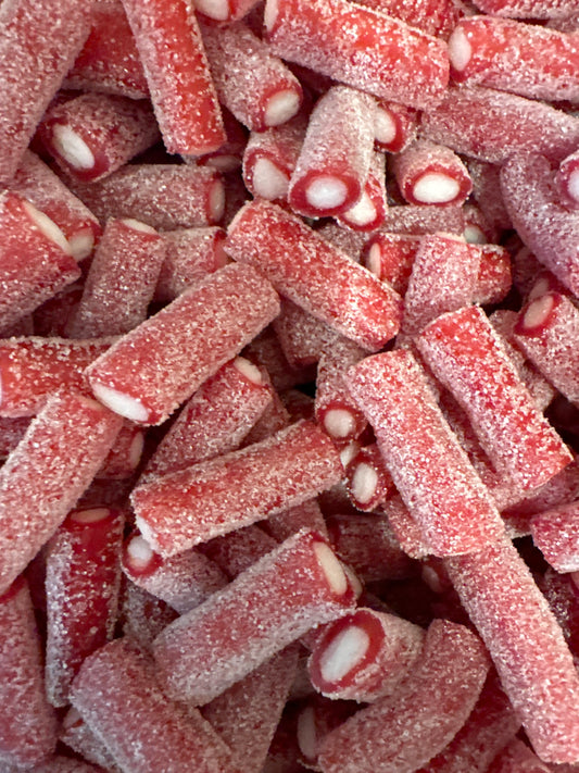 Sour Strawberry Sticks (Gelatin Free)